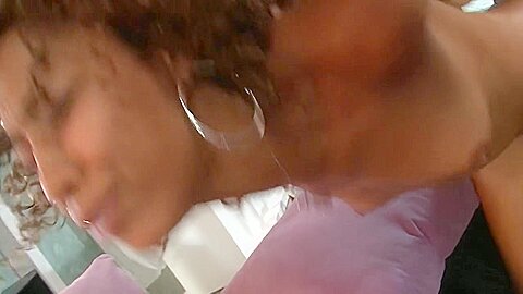 Misty Stone Cums Multiple Times On His Massive Black Cock