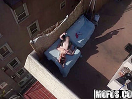 Mofos - Drone Hunter - Jennifer White - Beachside View
