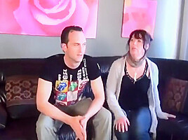 Moni & Thorsten Fucks On The Sofa