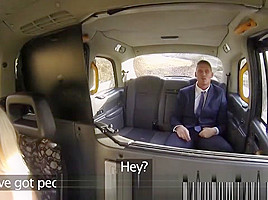 Monster Tits Cab Driver Bangs In Public
