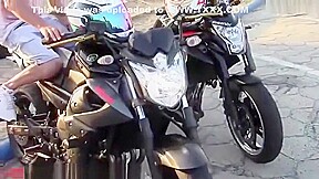Motoencuentro en Brasil Chicas culonas en tanga
