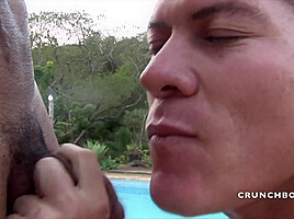 Muscle Latino Fucking Hsi Frien Din The Swimming Pool - ExhibBoys