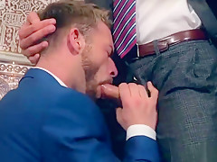 Muscle gay anal sex with cumshot