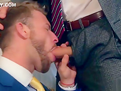 Muscle gay anal sex with cumshot