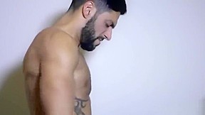 Muscle gay oral sex and cumshot