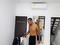 My Stepdaughter Surprises Me Naked In My Room After My Wife Left To Work