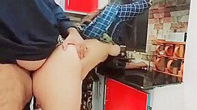 My Stepsister Finally Agreed To Fuck In Kitchen While Making Tea