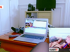 Mya & Flora: Pussy Eating & Fucking The Double-dildo