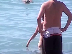 Naked Amateur Beach Nudists Sunbathing Beach