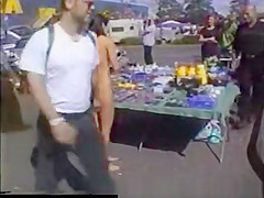 Naked At Flea Market