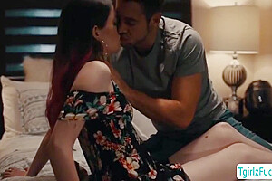 Natalie Stone - Skinny Ts Deepthroats And Analed By Her Stepbro