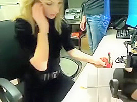 Naughty at work!!!