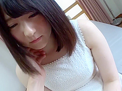 Naughty part-time job of snowy white skin girl