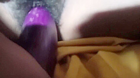 Neetu Bhabhi Put Brinjal In His Huge Pussy And Masturbating Herself
