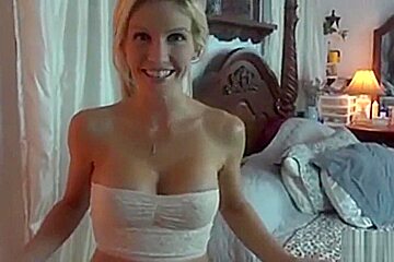Neighbour Surprised By Horny Step mom And Her Sex Toys