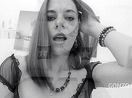 Nensi Fox drinks piss in hot interracial threesome and gets DP'ed by 2 BBC SZ2705 - PissVids