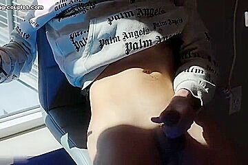 New 2 Hooded-hottys Jerking Off