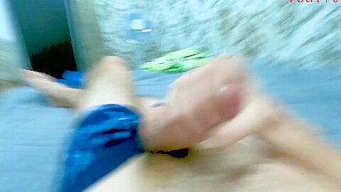 New Pov Video From Solo Guy With A Big Fat Cock