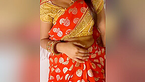 Newly Married Indian Wife Giving Blowjob And Handjob To Her Husband