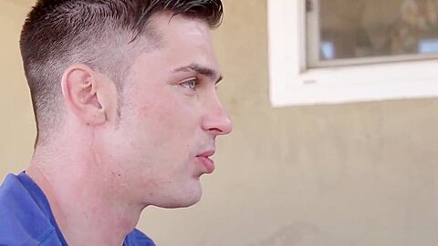 Next Door Neighbor Boy James Sinner Solos His Fat White Cock