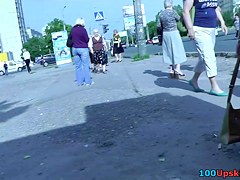 Nice upskirt pussy pics of a dark-haired bombshell