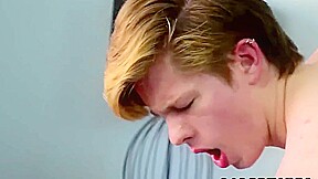 Nico Michaelson and Matthew Cole go down