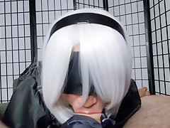 Nier Automata - Thaisprite Makes A New Friend