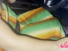 Night Masturbation In The Car While Driving - Sweet Arabic Real Amateur