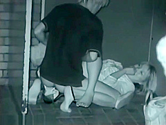 Night sex outdoor play