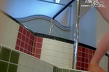 Nude Asian From The Shower Bends Over Washing The Head Dvd