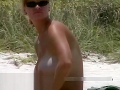 Nude beach sexy girls craze video