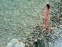 Nudist swims and photo session