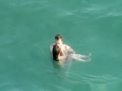 Nudist swims and photo session