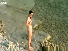 Nudist swims and photo session