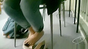 NumaCandid Wild Flat Playing and Soles Show