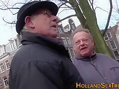 Obese Grandpa Takes A Visit To The Whore