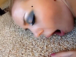 Old Man Fucks Hard A Hot Blonde Bitch