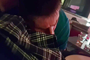 Oliage Gives A Blowjob To His Sissy Davine For The First Time