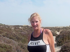 On The Beach Pt1 - MollyMILF