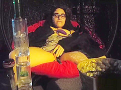 420 Outdoor Adventure! Public Blowjob, Creamy Bating, and Cum Walk!