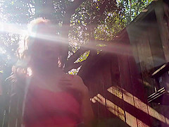 Outdoor Upskirt Pussy Spread Nadialayne