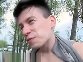 Outdoor gay massage videos first time Fishing For Ass To Fuck!