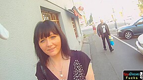 POV eurobabe gets fucked after foreplay
