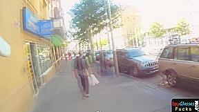 POV eurobabe gets fucked after foreplay