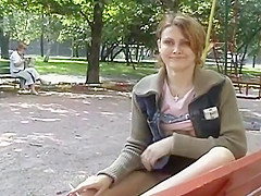 Park bench upskirt