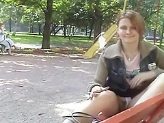 Park bench upskirt