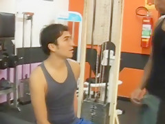 Passionate Latinos Fucking Like Mad at the Gym