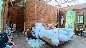 Passionate Raw Sex On A Swinging Bed
