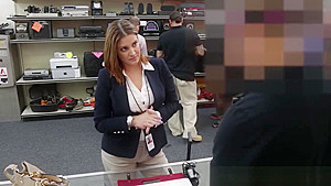 Pawnee amateur banged by lucky broker