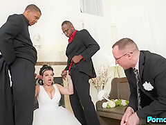 Payton Preslee - Bride Gets Fucked By Bbcs